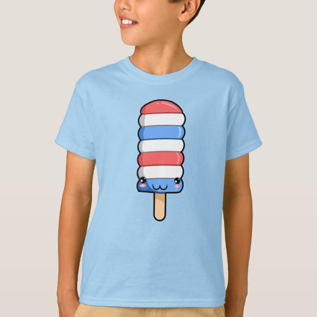 Camiseta básica para niños (Anverso)