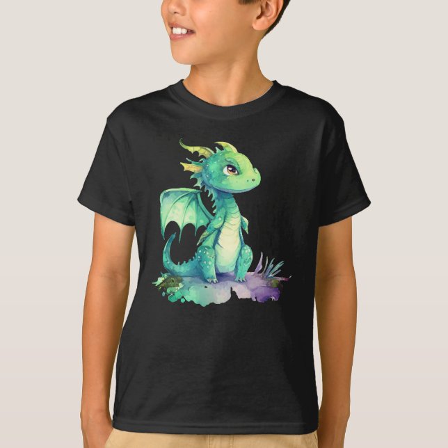 Camiseta básica para niños (Anverso)
