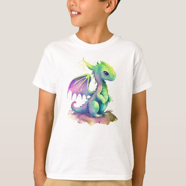 Camiseta básica para niños (Anverso)