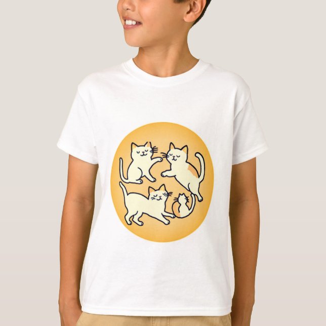 Camiseta básica para niños (Anverso)