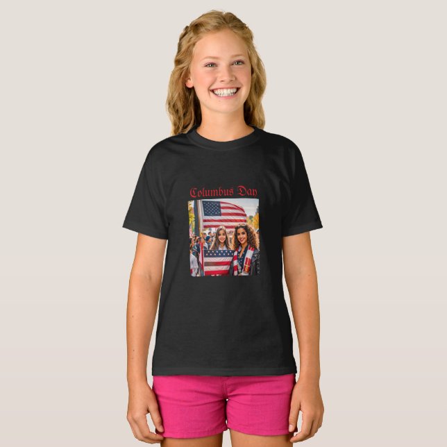 Camiseta básica para niños (Anverso completo)