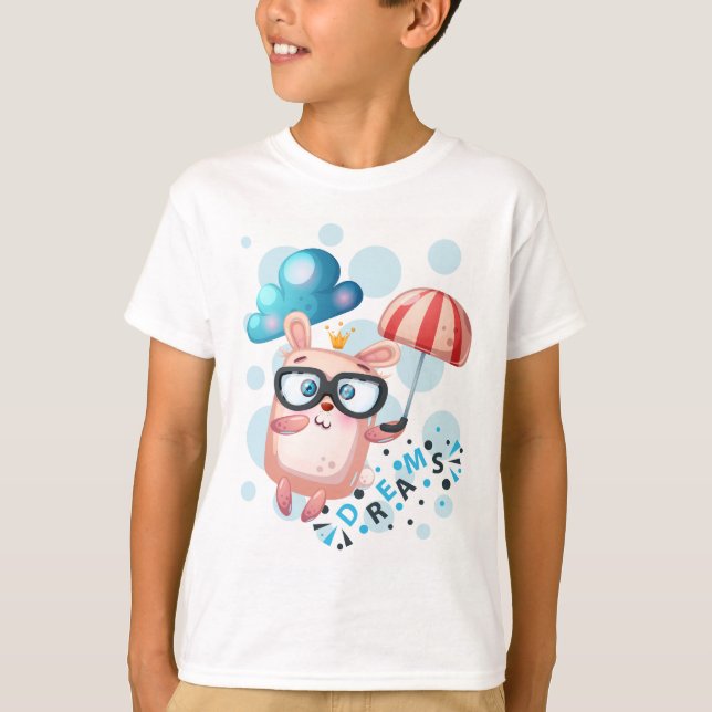 Camiseta básica para niños (Anverso)