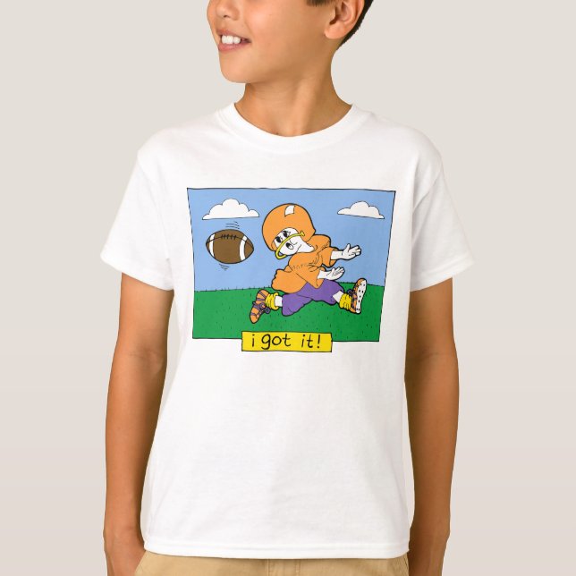 Camiseta básica para niños (Anverso)