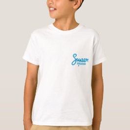 Camiseta básica para niños - Blanco