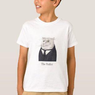 Camiseta básica para niños CAT BUTLER