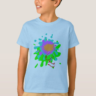 Camiseta básica para niños Color Splash Boys 