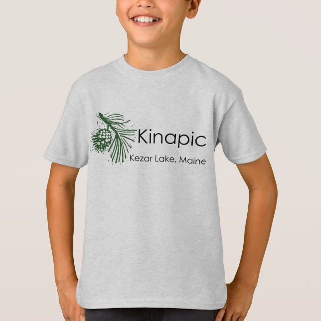 Camiseta básica para niños con "equipo de primos"  (Anverso)