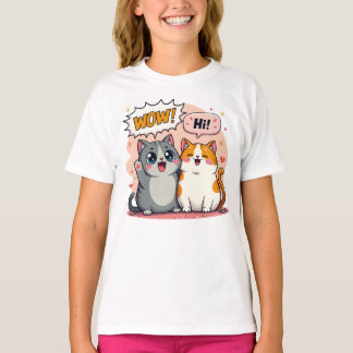 Camiseta básica para niños con nombre personalizad