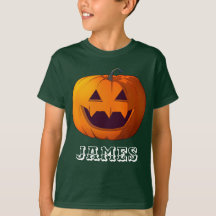Camiseta básica para niños de Halloween