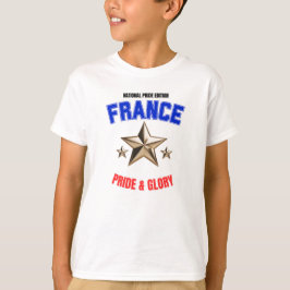 Camiseta básica para niños edición orgullo naciona