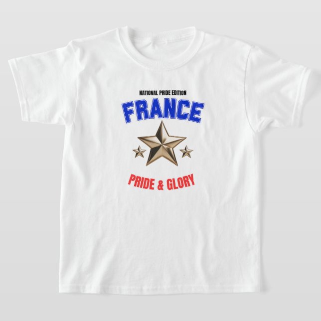 Camiseta básica para niños edición orgullo naciona (Distribución)