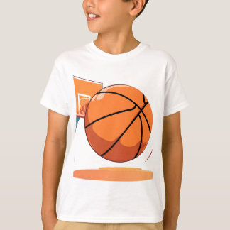 Camiseta básica para niños - Gran baloncesto