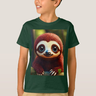 Camiseta Básica para Niños - Leche Roja Adorable