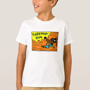 Camiseta básica para niños "TAEKWON-DOG" de tamaño