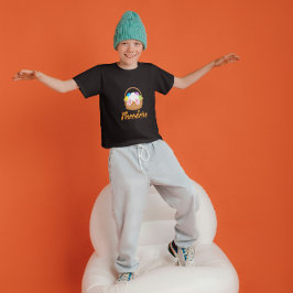 Camiseta básica personalizada para niños de Pascua