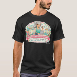 Camiseta básica Scrapbook Expo 2026 Unisex Negra