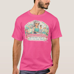 Camiseta básica Scrapbook Expo 2026 Unisex Negra