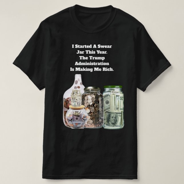 Camiseta básica Swear Jar (Diseño del anverso)