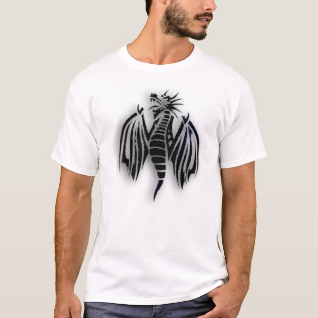 Camiseta básica/tribal para hombres (Anverso)