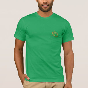 CAMISETA BÁSICA VERDE ELEGANTE