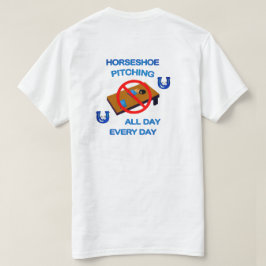 Camiseta Básica White All Day HorseShoes