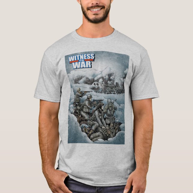 Camiseta básica Witness to War (Anverso)