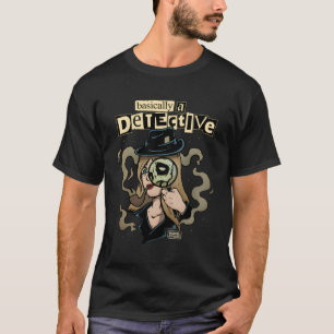 Camiseta Básicamente, Un Crimen Real De Detective
