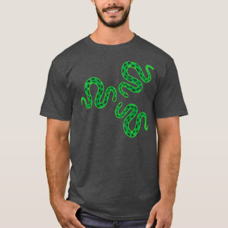Camiseta Básicamente, Una Serpiente Es Graciosa.