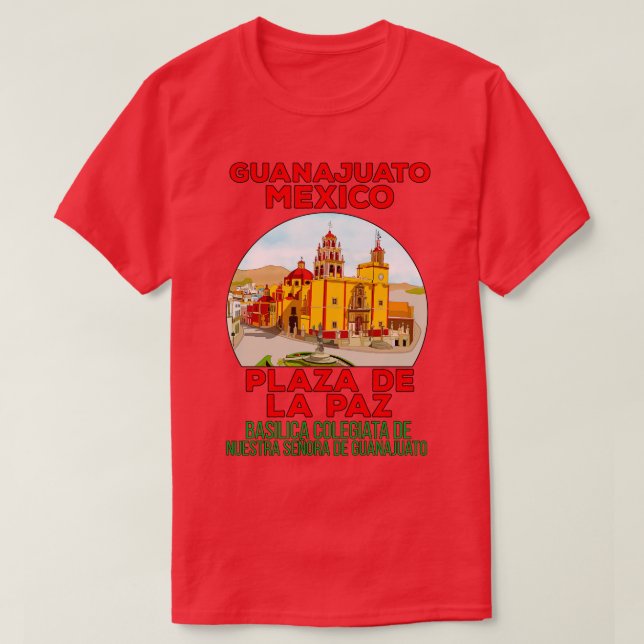 Camiseta Basílica Colegiata de Nuestra Seora de Guanajuato (Diseño del anverso)