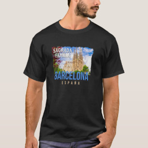 Camiseta Basílica de la Sagrada Familia Barcelona España