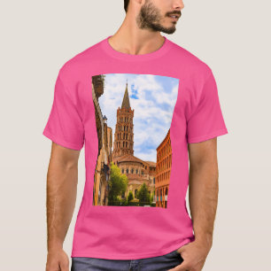 Camiseta Basílica de Saint-Sernin Toulouse Francia