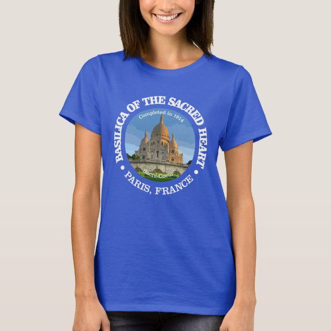 Camiseta Basílica del Sagrado Corazón (Anverso)