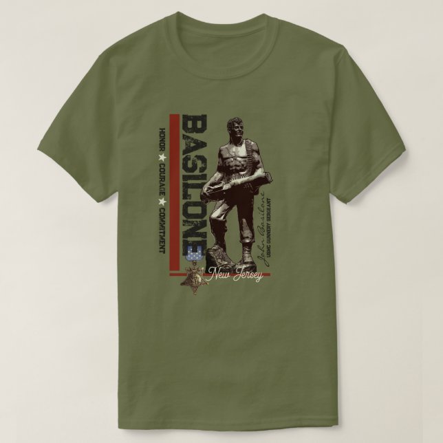 CAMISETA BASILONE (Diseño del anverso)