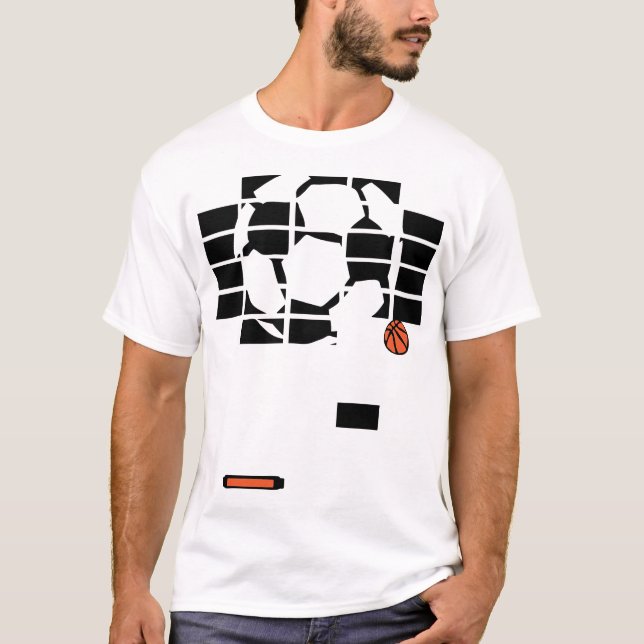Camiseta basket casse brique foot football (Anverso)