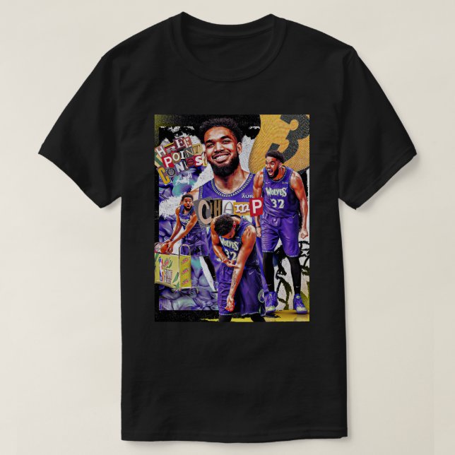 Camiseta Basket Karl Anthony Towns 32 (Diseño del anverso)
