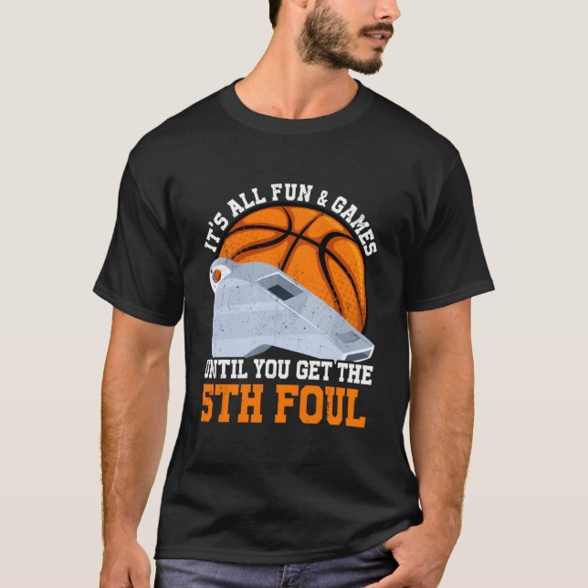 Camiseta Basketball 5 Fouls Son Daughter (Anverso)