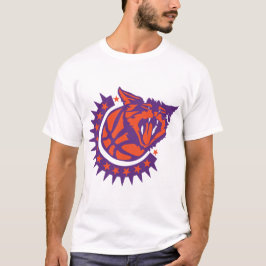 Camiseta basketball chat cat logo club face cartoon Katze g