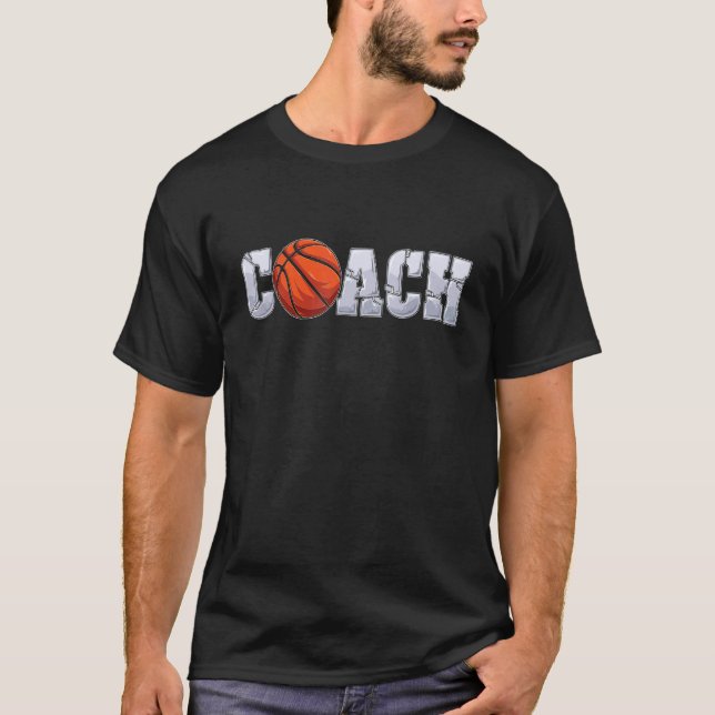 Camiseta Basketball Coach Coaching assistant coach Basketba (Anverso)
