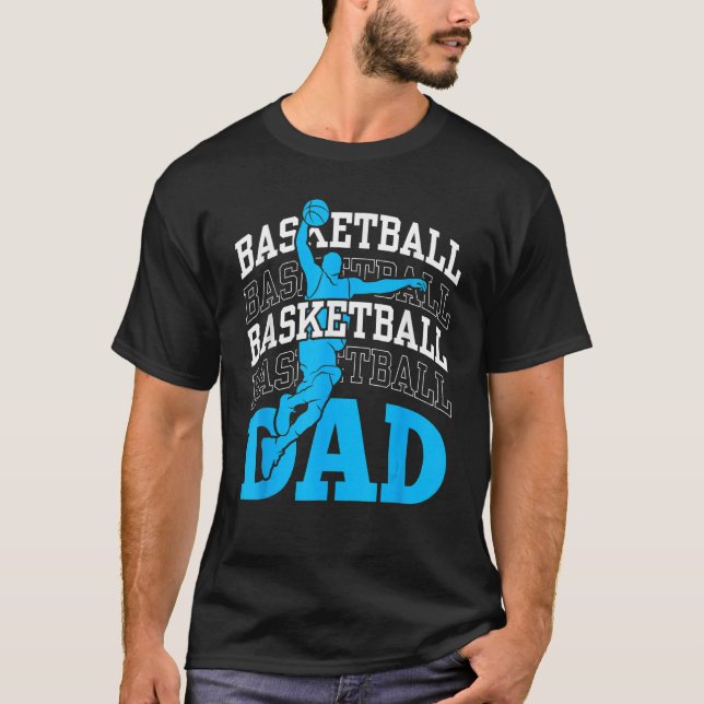 Camiseta Basketball Dad Coach Team Match Player Father Dadd (Anverso)