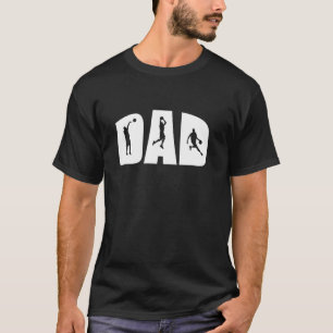 Camiseta BASKETBALL DAD Fun Diseño Baloncesto Padre