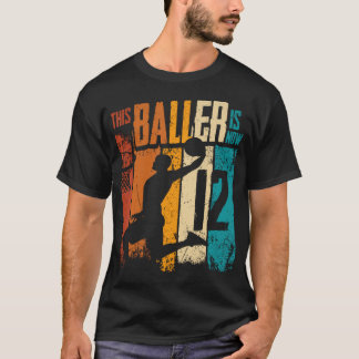 Camiseta Basketball De 12 Años 12º Nacimiento