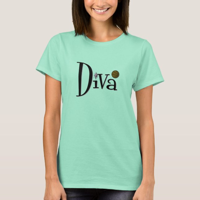 Camiseta Basketball - Diva (Anverso)