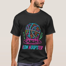 Camiseta Basketball Drip Neon Basketball Graphics