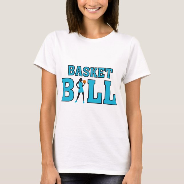 Camiseta basketball female team player (Anverso)