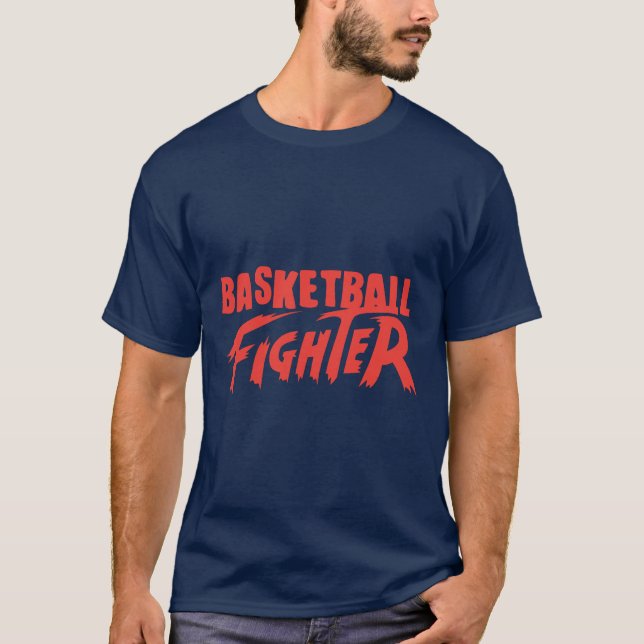 Camiseta basketball fighter (Anverso)