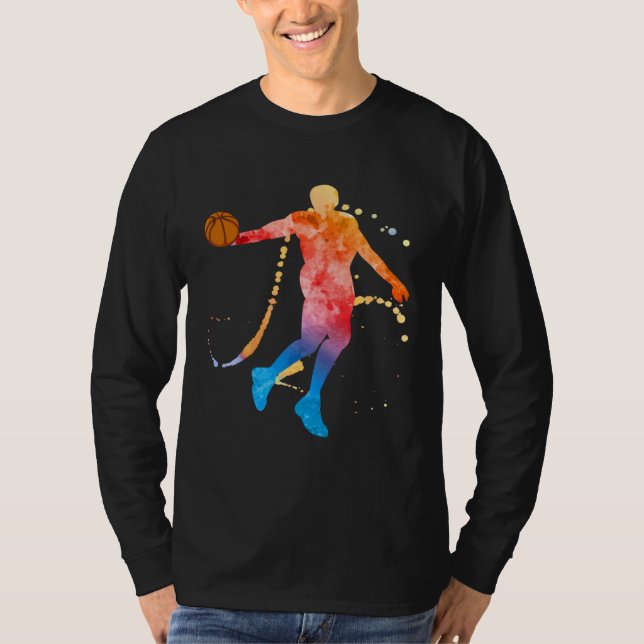 Camiseta Basketball Game Sport B Ball Basketball Player (Anverso)