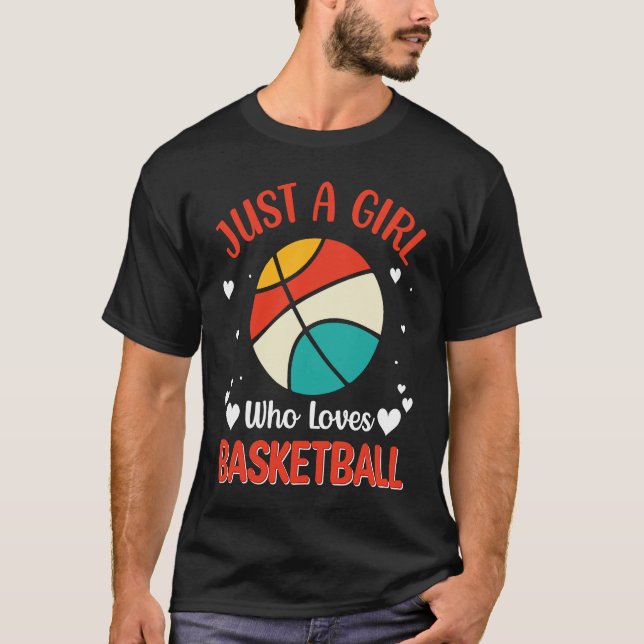 Camiseta Basketball girl Player Basketballer Sports women f (Anverso)