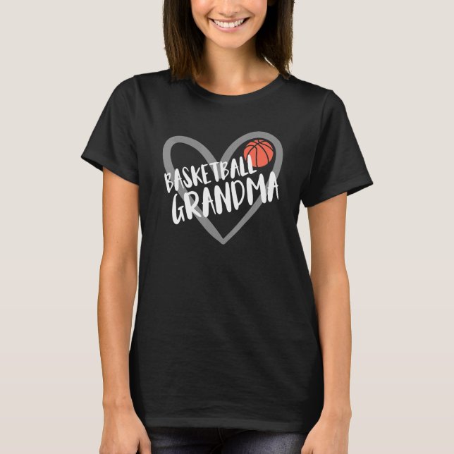 Camiseta Basketball Grandma Heart (Anverso)
