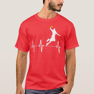 Camiseta Basketball Heartbeat s for Men and Boys 