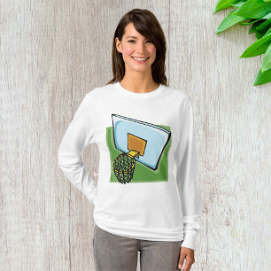 Camiseta Basketball Hoop Sports Backboard Y Red